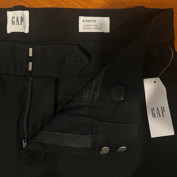 GAP Mid Rise Stretch Skinny Ankle Work Pants - Picture 5 of 6
